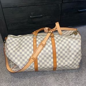 Louis Vuitton Damier Azur Keepall